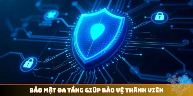 Bảo mật đa tầng giúp bảo vệ thành viên