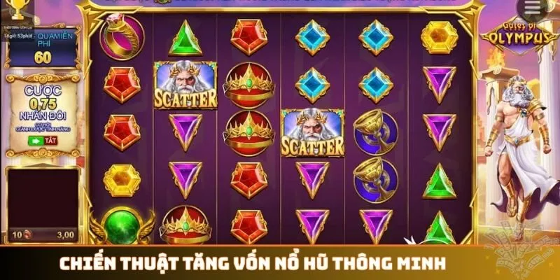 Chiến thuật tăng vốn nổ hũ thông minh
