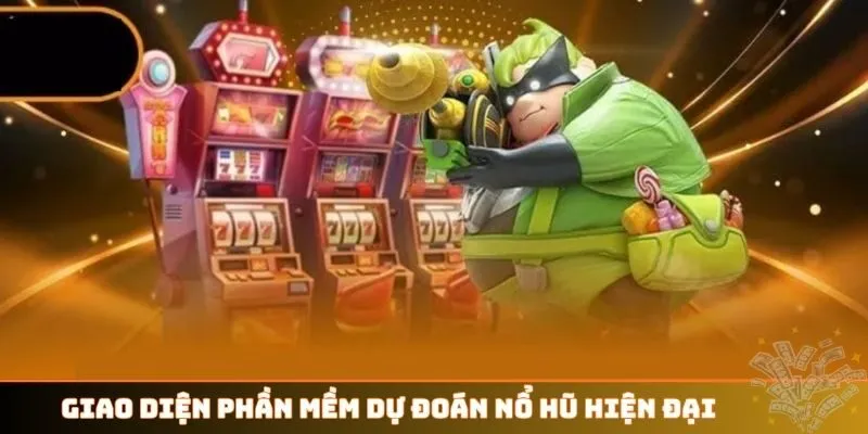 Giao diện phần mềm dự đoán nổ hũ hiện đại