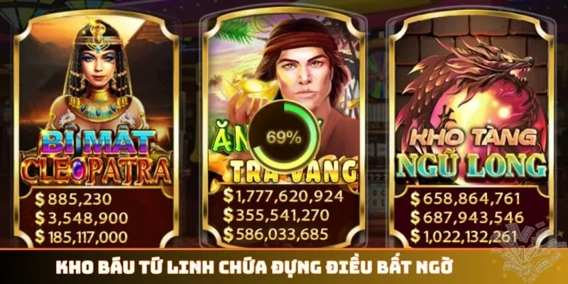 Kho báu tứ linh chứa đựng điều bất ngờ