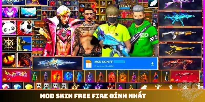 Mod Skin Free Fire đỉnh nhất