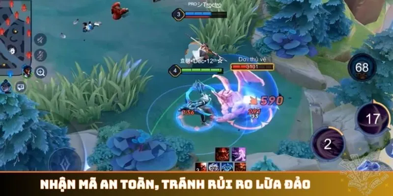 Nhận mã an toàn, tránh rủi ro lừa đảo