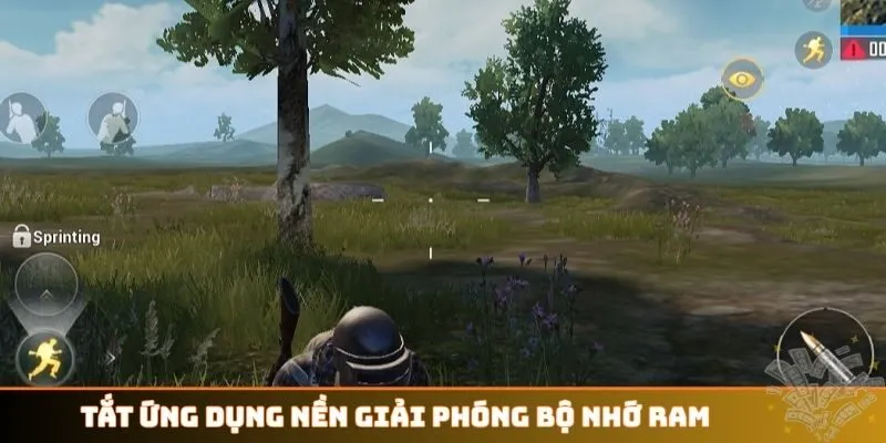 Tắt ứng dụng nền giải phóng bộ nhớ RAM