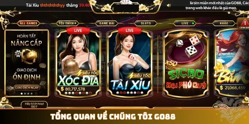 Tổng quan về chúng tôi GO88